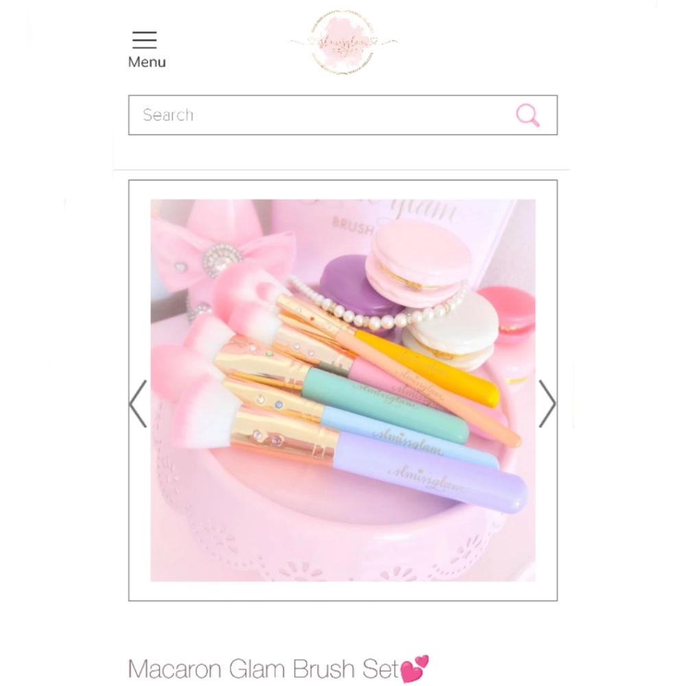 SlMissglam Macaron Glam Brush Set - Picture 12 of 12